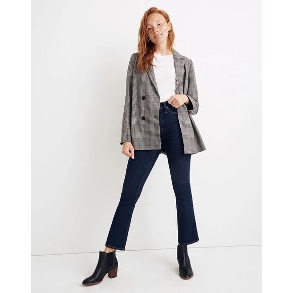 Madewell Jackets & Blazers - Madewell Caldwell Double-Breasted Blazer in Menswear Plaid